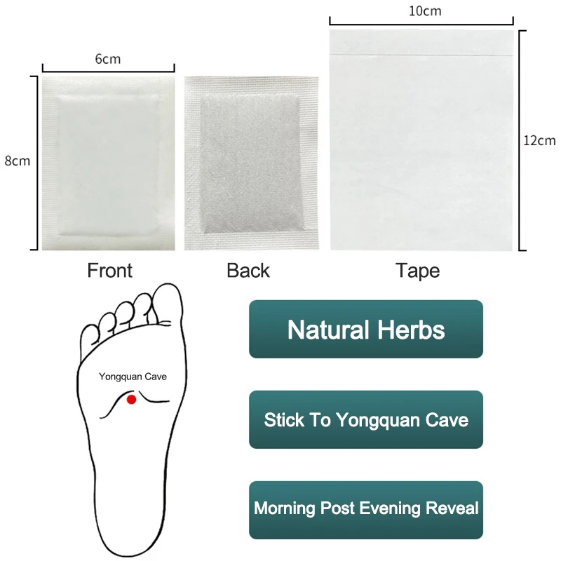 10pc Detox Foot Patch Anti-Swe - Detox Foot Patch 评论和价格