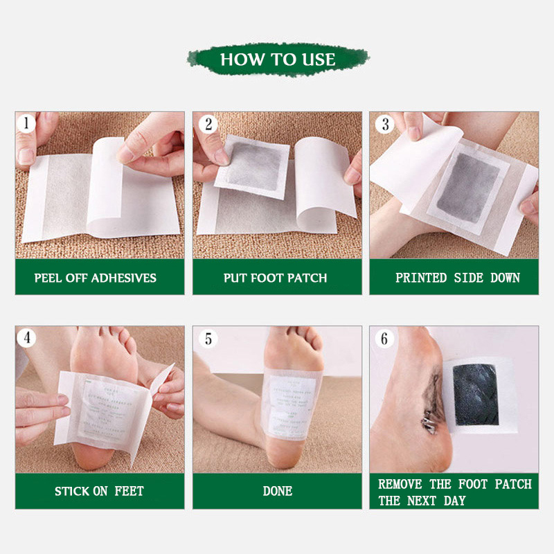 10pc Detox Foot Patch Anti-Swe - Detox Foot Patch 评论和价格