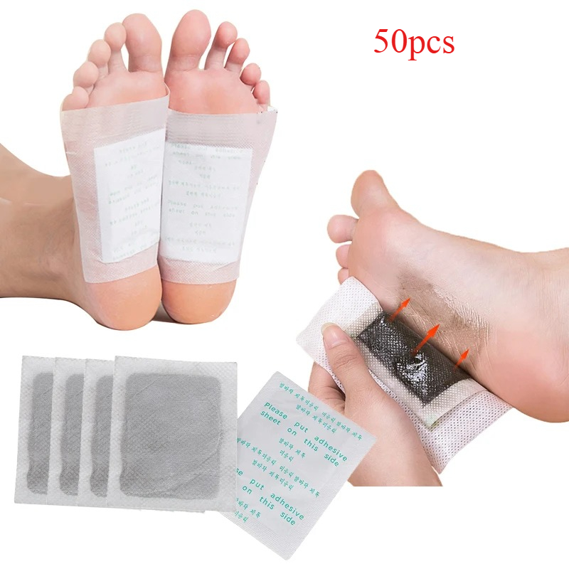 50pcs Detox Foot Patch Natural - Detox Foot Patch 评论和价格
