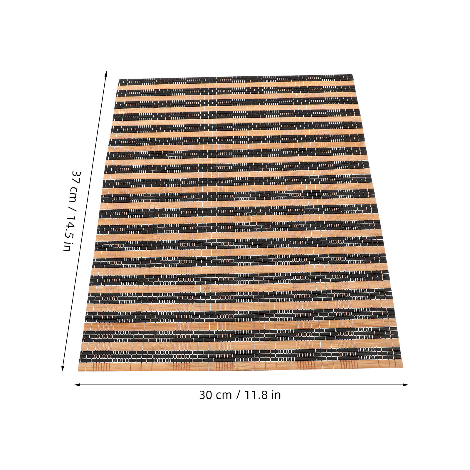 2 Pcs Natural Bamboo Bath Mat  - Bamboo Bath Mat 评论和价格