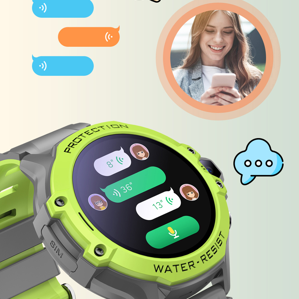VALDUS VK55 Kids Watch SOS Cal - Health Wellness Bracelet 评论和价格
