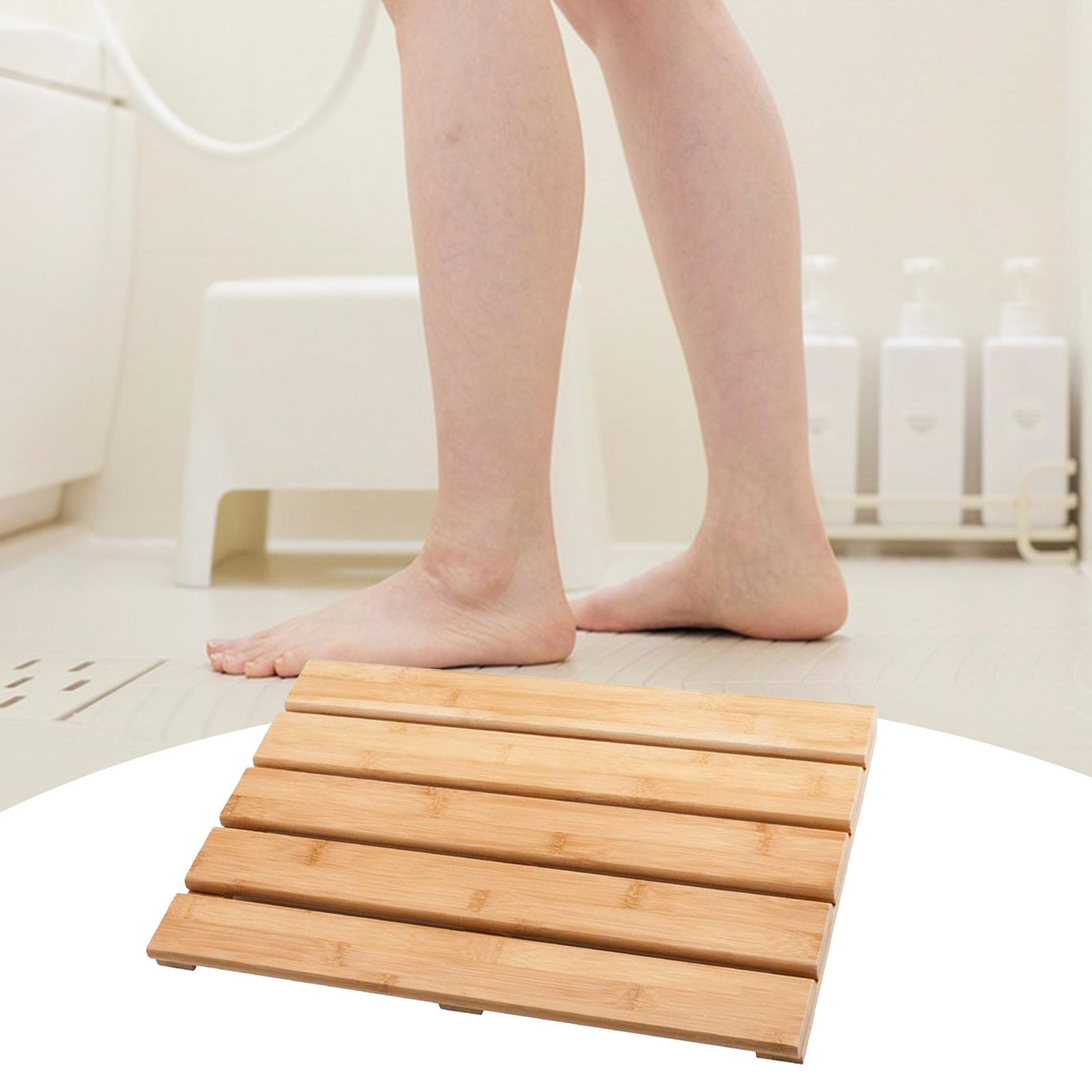 Bamboo Bath Mat Stylish Heavy  - Bamboo Bath Mat 评论和价格