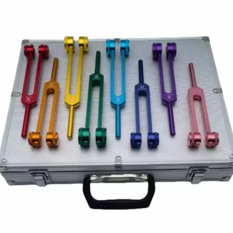 Colorful Tuning Fork Set Medit - Health & Wellness Unlimited 评论和价格
